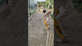 Boundary Or Catch 🎉🏏 #batting #netpractice #academy #cricketcoaching #club #cricketlover #youtube