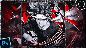 Tutorial De Logo Basico Edit Gfx Anime - Photoshop Touch Android