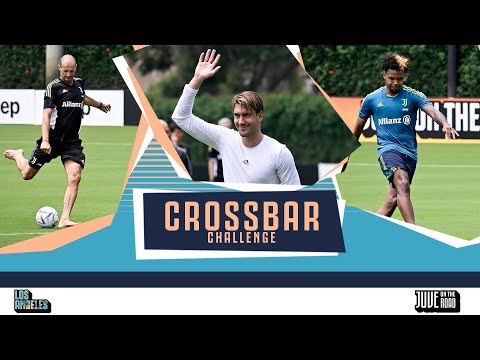 🤣Allegri vs McKennie vs Vlahovic in Post Training Crossbar Challenge! | Juventus on the Road