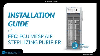Installation Guideline for Air Handling Unit air sterilizing purifier by AirQuality Technology 284 views 3 years ago 4 minutes, 8 seconds