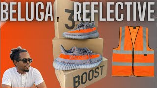 adidas Yeezy 350 beluga reflective ! the iconic colorway is back ! review on feet