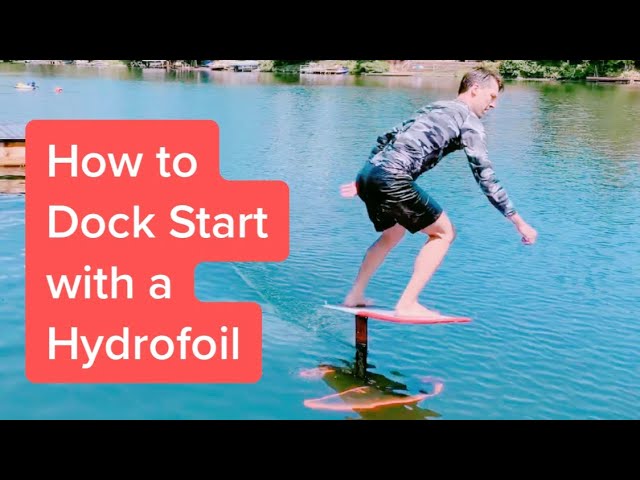 Foil: How to dock start and foil pump