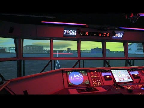 Massive Simulator Helps Train Port of Baltimore Ship Captains