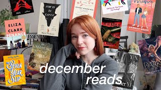 all the books (and dnfs) i read in december 💌 some unpopular opinions in this one lol