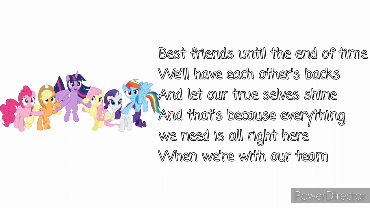 MLP Best Friends Until The End Of Time Lyrics YouTube mlp-best-friends-until-the-end-of-time-lyrics-youtube