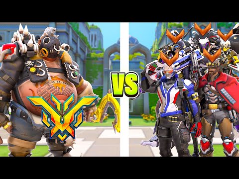 هوق توب بلاك ضد خمسة لاعبين برونز TOP500 HOG Vs 5 Bronze Players 