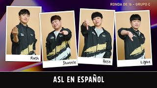 ESP ASL S17 Ronda de 16 Grupo C Best Light Rush y Shuttle - ASL Espanol StarCastTV Espanol