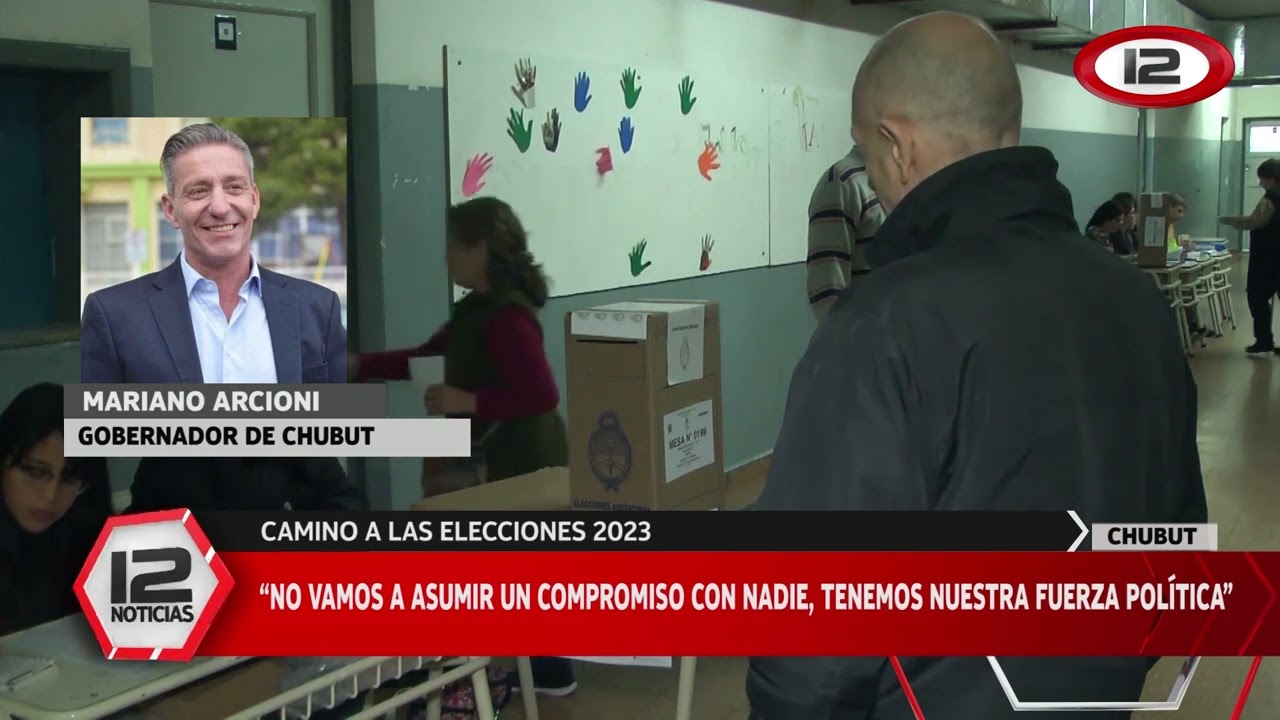 Arcioni se refirió al adelantamiento electoral y su posición sobre la "Boleta Única" 2 El Gobernador se refirió al posible adelantamiento de las elecciones y a la boleta única