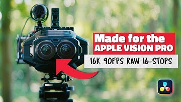 Apple IMMERSIVE Video for the VISION PRO - Blackmagic URSA Cine Immersive Camera Review