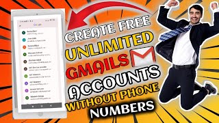 Unlimited Gmail account trick 2023 | How to create unlimited gmail account Free