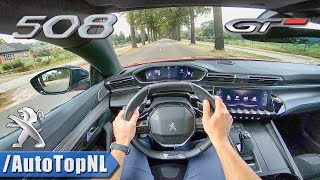 2019 Peugeot 508 GT First Edition 225HP POV Test Drive by AutoTopNL
