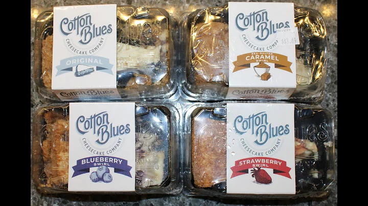Cotton Blues Cheesecake Company: Original, Sea-Salted Caramel, Blueberry Swirl & Strawberry Swirl