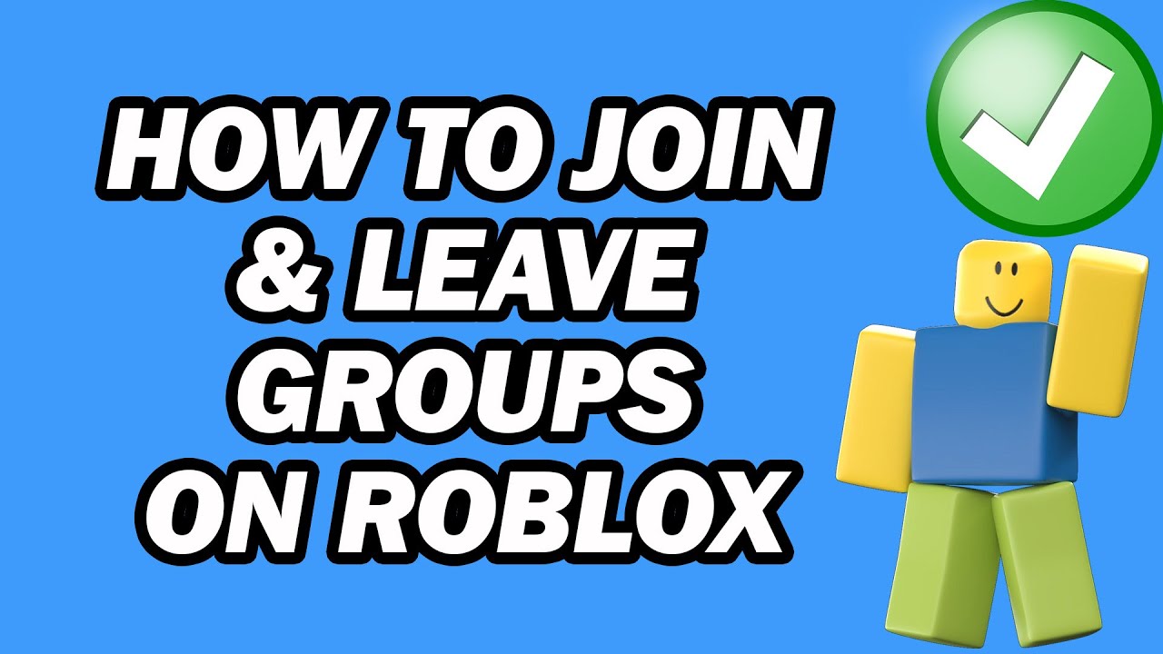 How To Join Groups On Roblox 