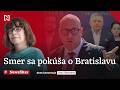 Newsfilter: Smer sa pokúša o Bratislavu