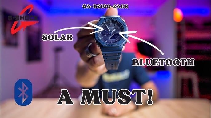 AND | & - IMPROVED! Solar - REVIEW GA-B2100 NEW G-SHOCK Bluetooth YouTube