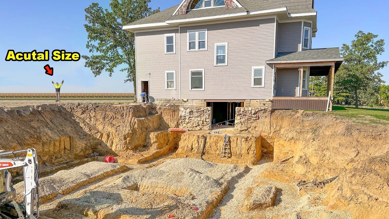 We Are Done Digging My $7,000 Mansion's Movie Theatre!