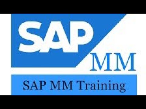 SAP MM Regular classes : Class 6 - YouTube