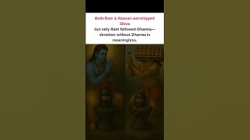 Ram vs Ravan: The Hidden Truth About Devotion & Dharma