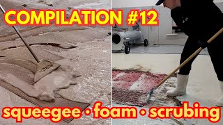 Compilation of the best moments #12 | squeegee, foam & scrubing