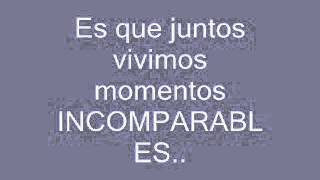 Incomparable - Abel Pintos (con letra)