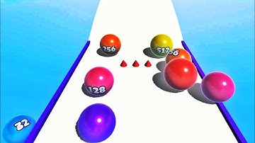 Ball Merge 2048 - All Levels Gameplay Walkthrough Android iOS 2048 10-13