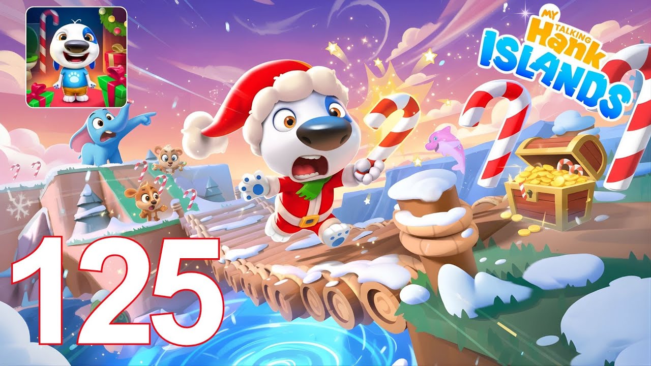 My Talking Hank Islands Gameplay Walkthrough Part 125 (Android/iOS)