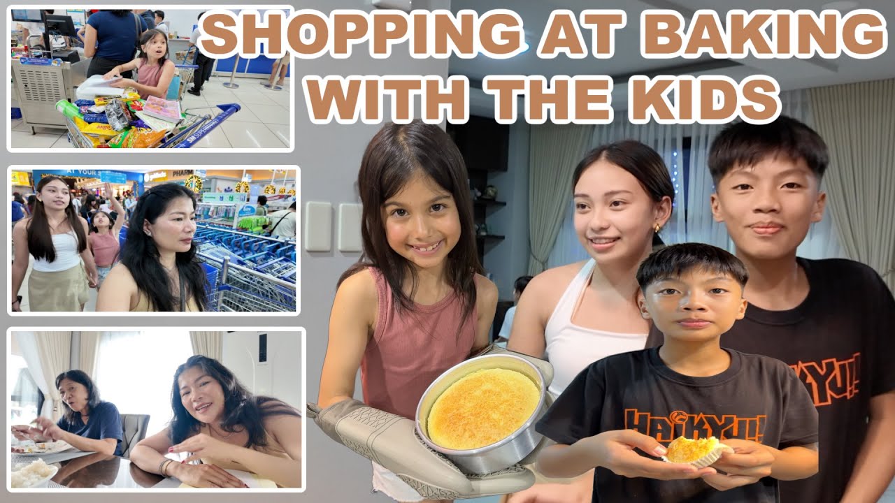 MAY DI MAGANDANG NG YARI SA BAHAY | NAKA PAG BAKE NA DIN AT REACTION NILA SA CAKES | SHOPPING ULIT