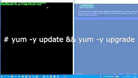 #2 - Update or Upgrade Centos 7 ✔️