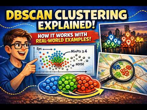 DBSCAN Clustering Explained: How It Works with Real-World Examples