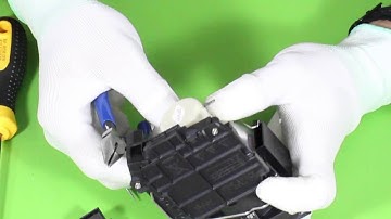 How to reuse the housing of projector lamp on HITACHI DT01431