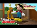 Miniaventuras con Mickey: ¡Mickey y Pluto van en un tractor descontrolado! | Disney Junior Oficial