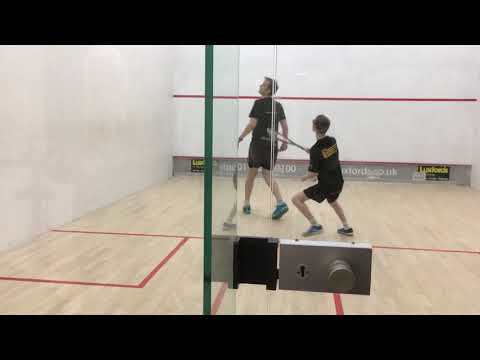 Squash: Charlie vs James Willstrop double fake shot