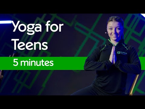 5-minute yoga for teens with Jess | Improve strength and flexibility