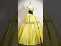 Yellow Satin And Black Lace Party Dress - Luulla.com 💛 #ballgown #eveninggown #promdress #shorts