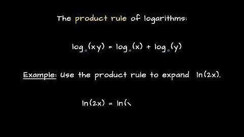 7.4 Properties of Logarithms