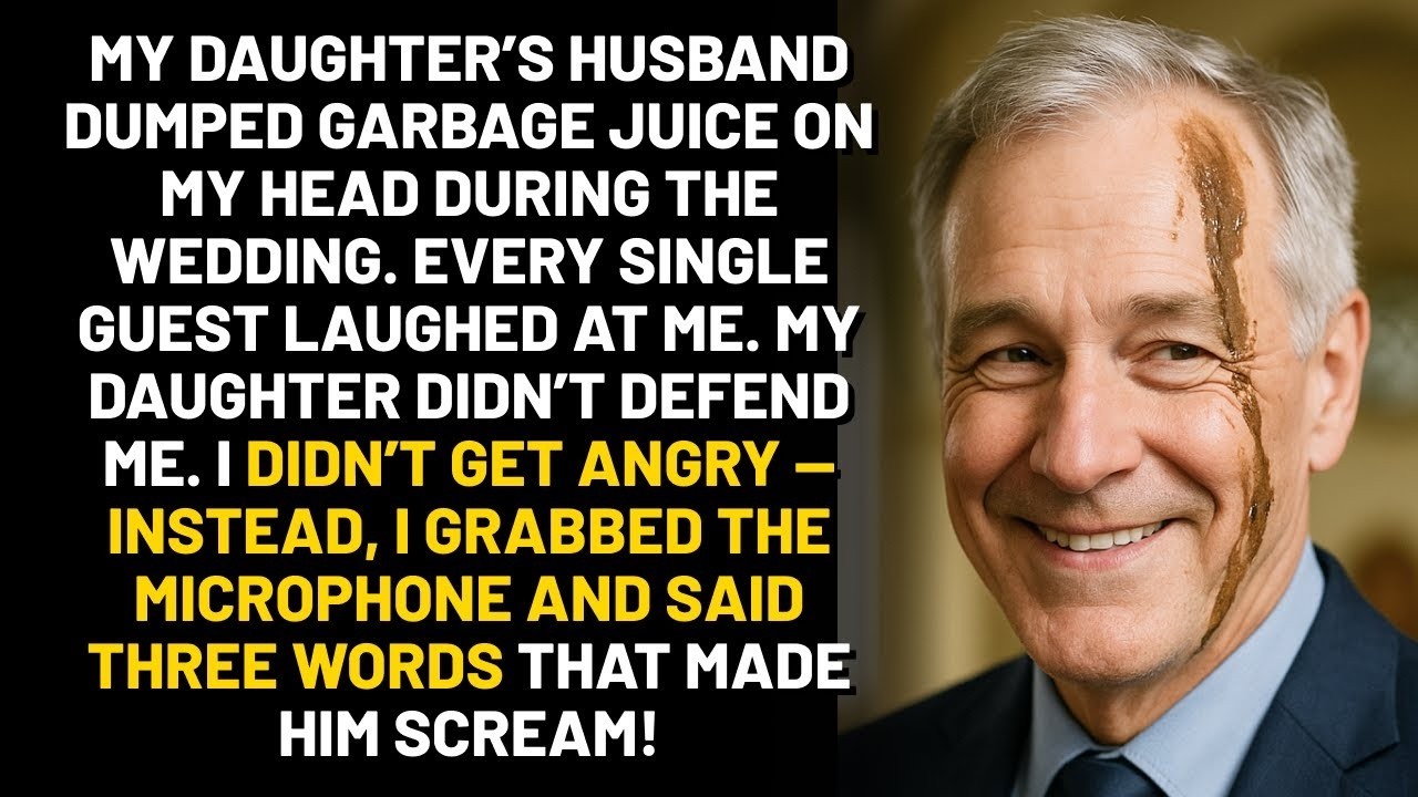 At My Daughter's Wedding, Her Groom Dumped Garbage Juice On My Head: 