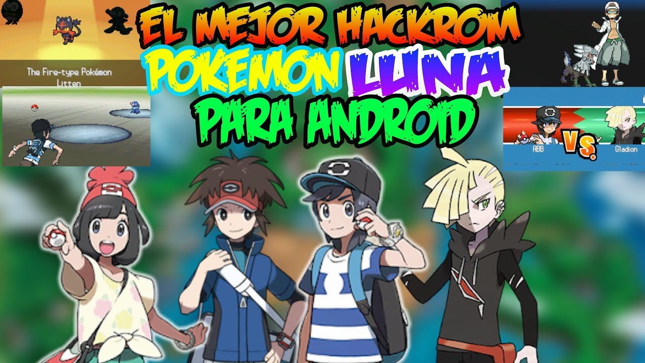 Increible Hack de Pokémon Luna para Drastic Pokémon Moon