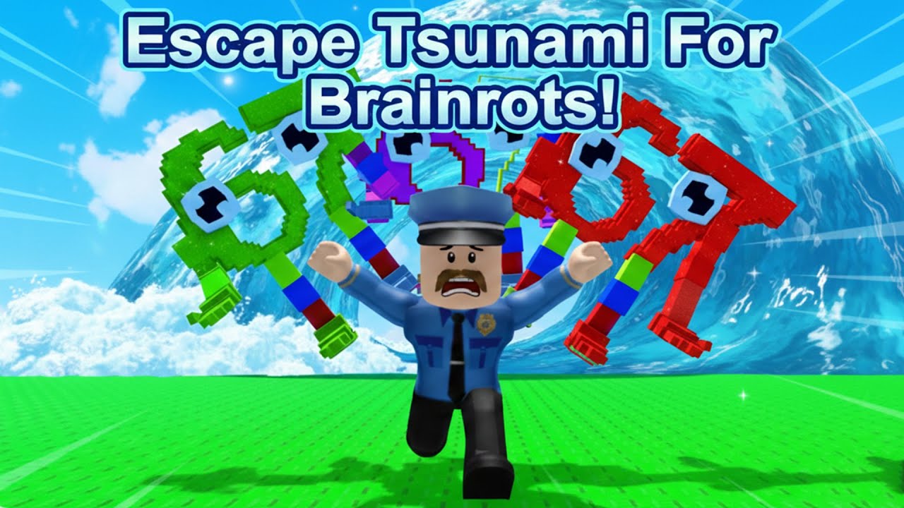 Escape Tsunami For Brainrots! I FILLED MY BASE WITH 67s!