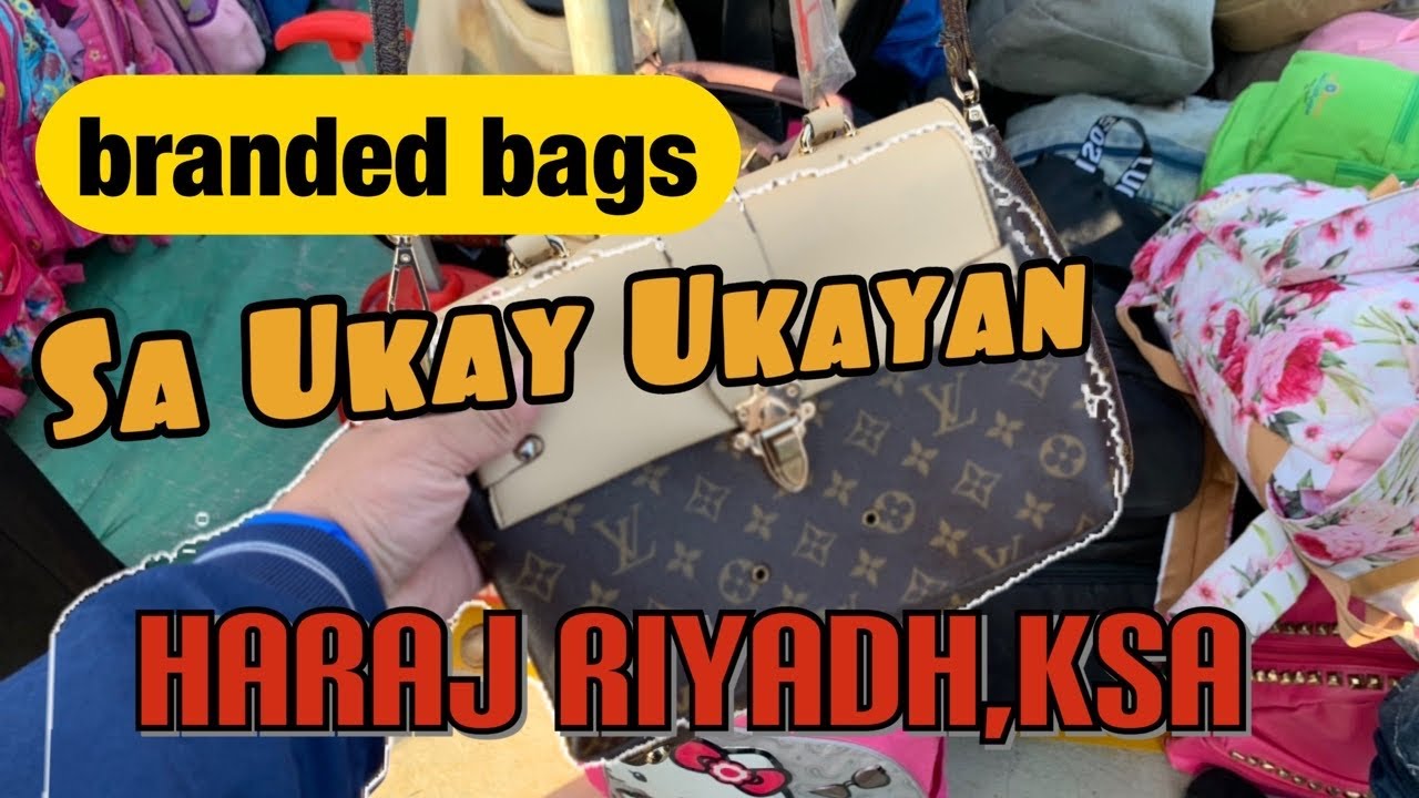 Ukay ukay sa Riyadh branded bags luxury bag YouTube