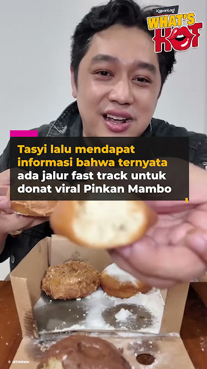 Drama Tasyi Pesan Donat Pinkan Mambo - Tak Dikirim & Penjual Malah Ketiduran Saat Live #pinkanmambo
