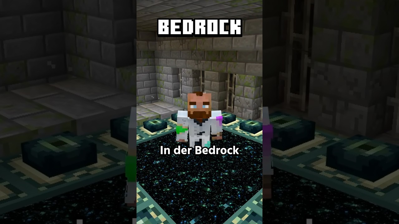 Minecraft Java vs Bedrock! #minecraft #minecraftjava #minecraftbedrock #minecraftdeutsch