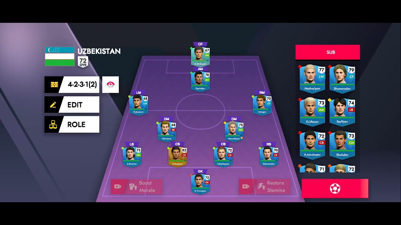 Uzb bilan Argentinani birga tushirdik