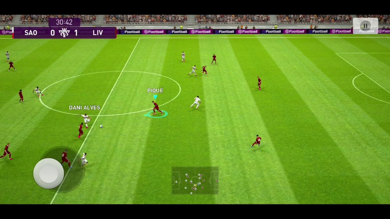 e football pes 2020 mobile gameplay #82 - YouTube