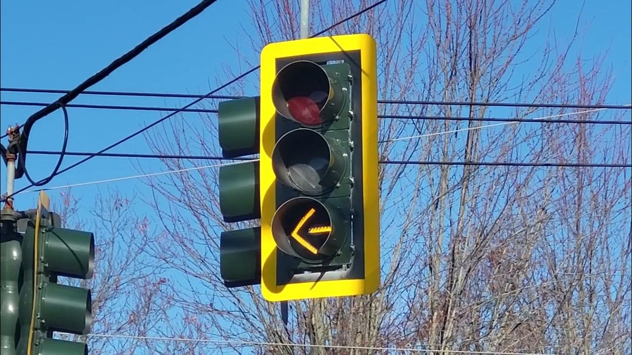 3section Flashing Yellow Arrow Signal Operation 2 YouTube