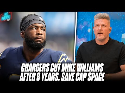 Mike Williams Cut By Chargers, New Top Receiver In The Free Agency Market? | Pat McAfee Reacts