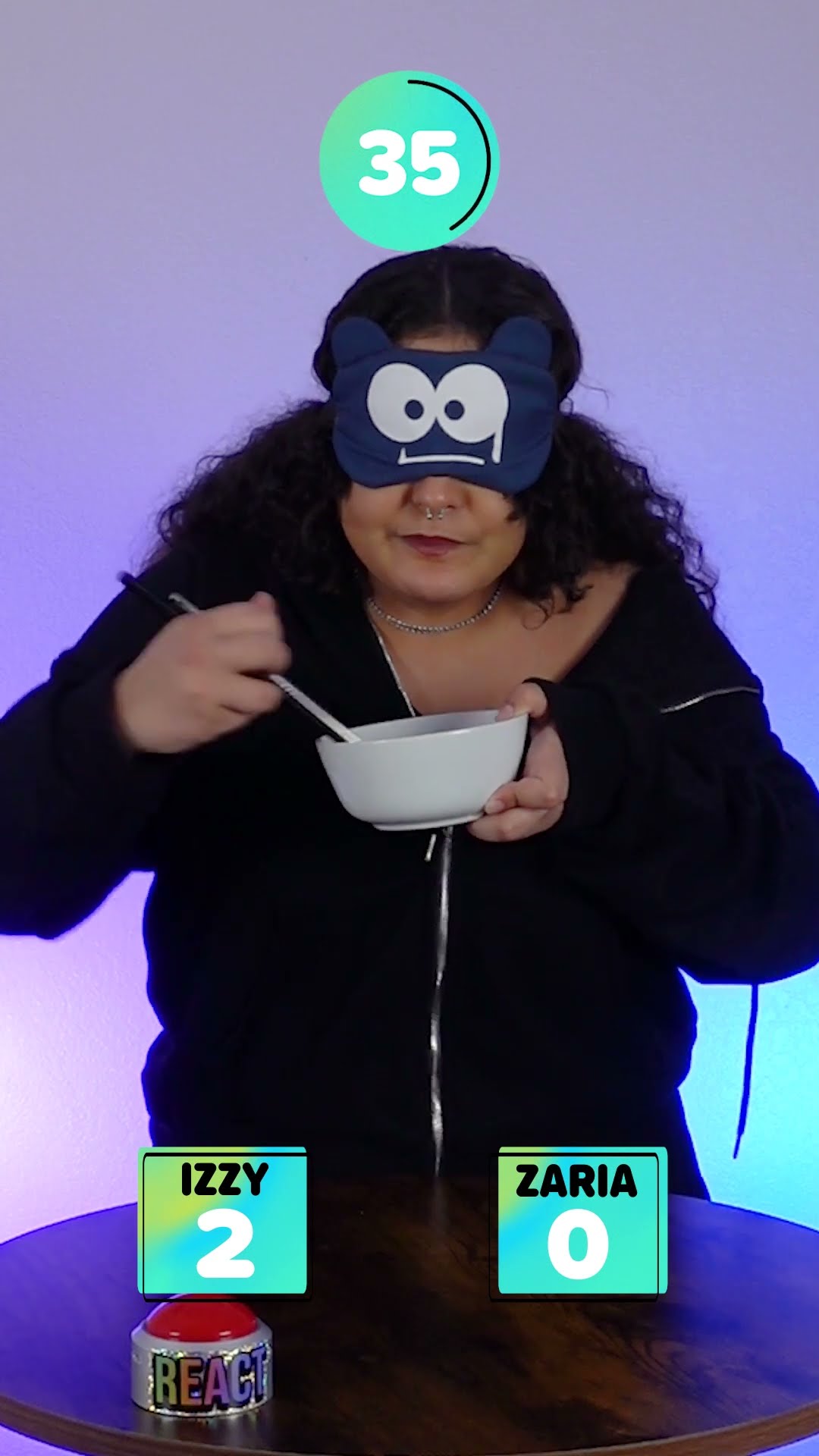 Trying To M\u0026M's With Chopsticks! #challenge #funny #chopstickchallenge #reaction #react #shorts
