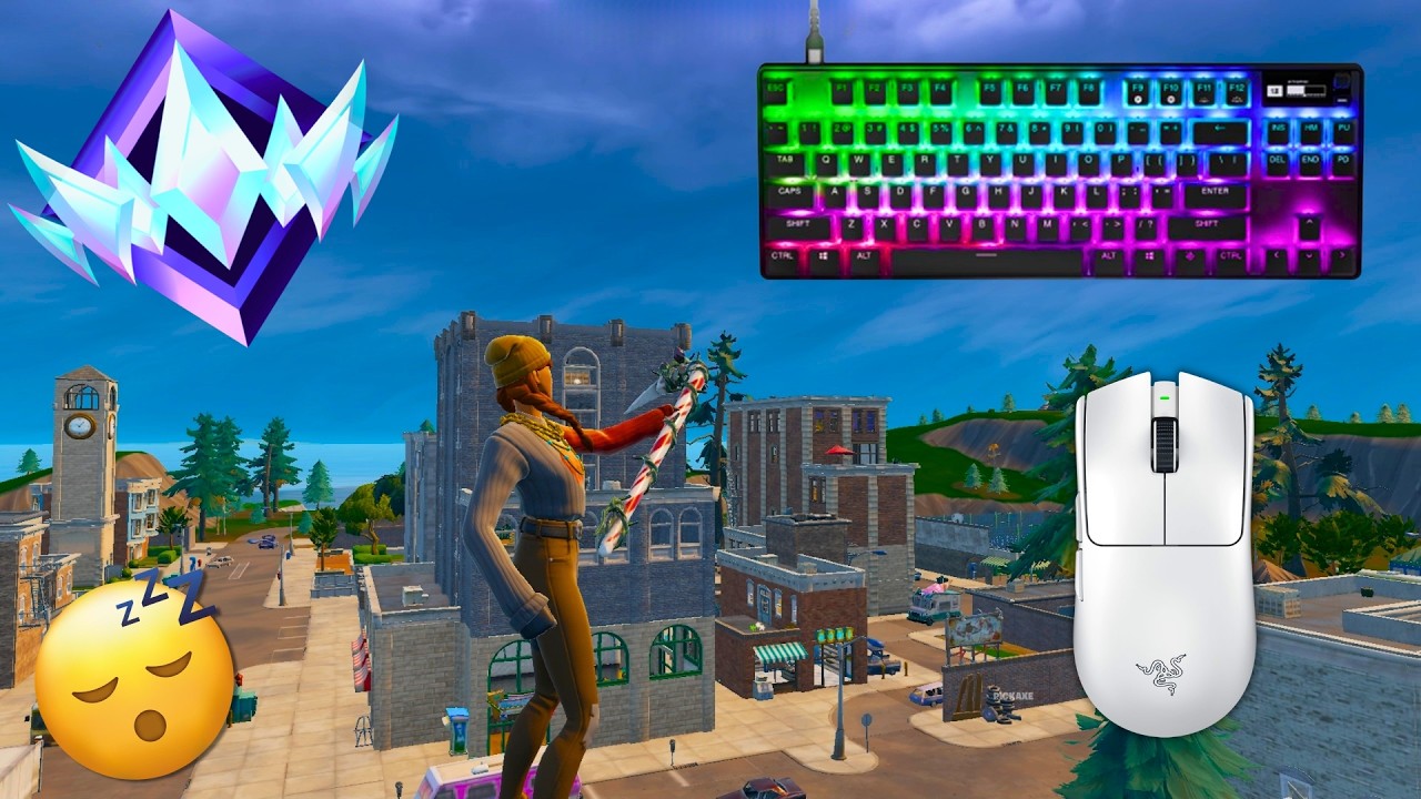 SteelSeries Apex Pro TKL ASMR 😴 Fortnite OG Ranked Reload 🏆 Satisfying Keyboard Fortnite 240 FPS 4K