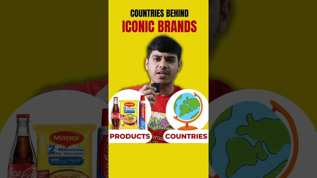 Countries behind Iconic Brands