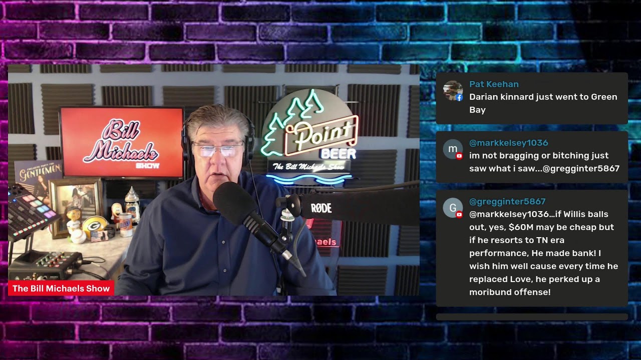 The Bill Michaels (Monday March 9th, 2026)
* The Packers GM has been busy
* The Badgers beat yet another Top 25 team
     - Nick Osen, 24/7 Sports, 11:35A
* MLB and NFL Weekend Round-Up

CALL IN: 877-967-1670
TEXT IN: 608-321-1670