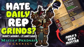 Are MoP Reputations even important?? Who likes dailies?
